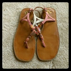 Pink Report Sandals